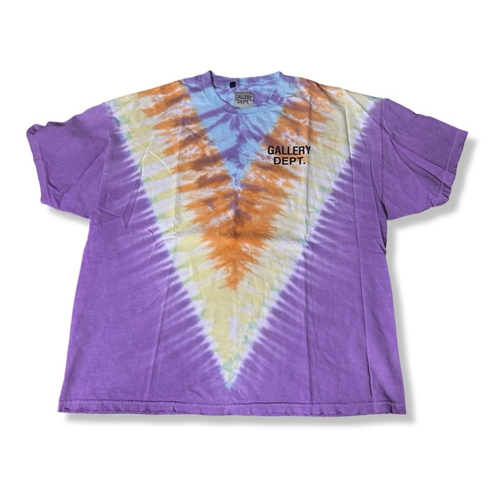 Gallery Dept. Miami Souvenir Tee 'Tropical Tie-Dye' Size 2XL